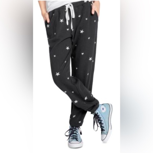 PJ Salvage Embroidered star Sleep Jogger Pants. Size M. GUC - Picture 10 of 11